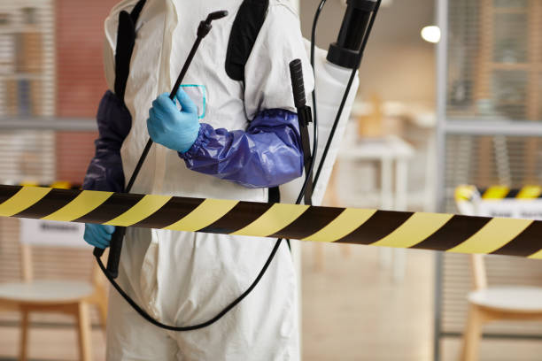 Professional Crime Scene Cleanup technician working in Custer, WI